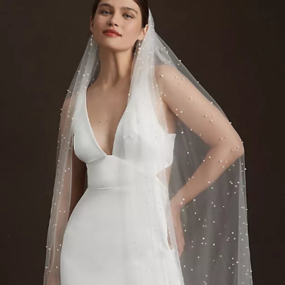 Roesia Pearl Veil by Anthropologie
